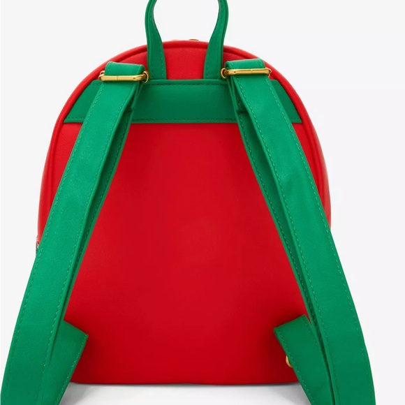 Loungefly Pokémon Christmas Tree Mini Backpack NEW main image 3